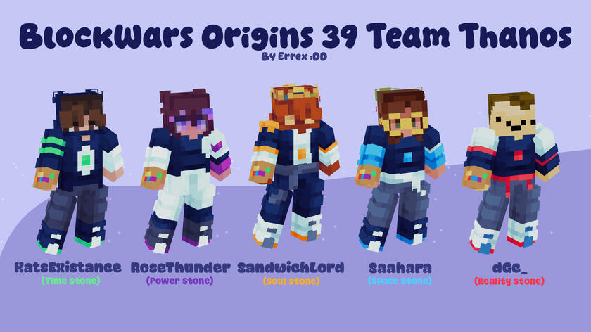 All skins I've made since late July