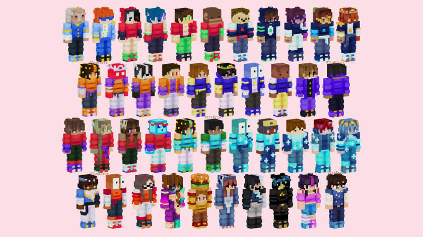 All of my skins All skins I've made since late July